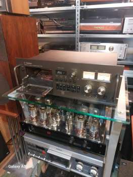 Preview: TECHNICS RS 678 Tape Deck mit Griffen Bolide der frühen 80ger